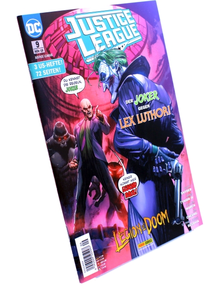 Justice League Comic (Restart 2019) Nr. 9: Der Joker gegen Lex Luthor!